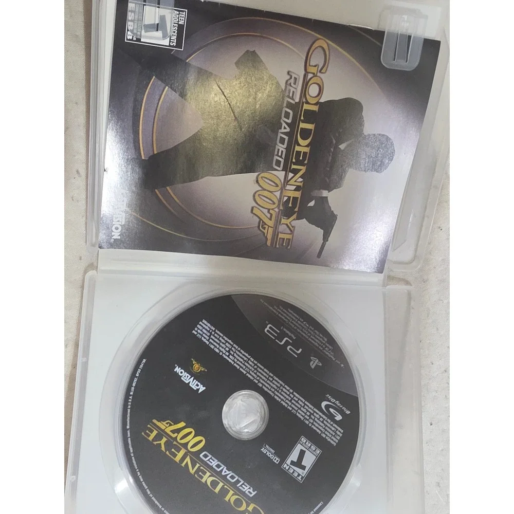 GoldenEye 007 Reloaded Sony PlayStation 3 PS3 Game 2011 Activision Daniel Craig